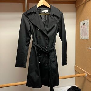 Black trench coat